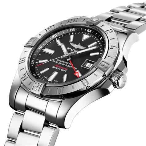 breitling avenger ii gmt automatic mens watch|breitling avenger ii gmt a32390.